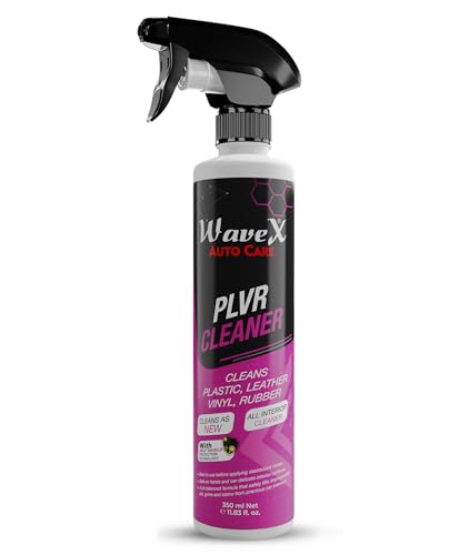 Wavex Car Interior Cleaner 350ml | Interior Cleaner for Plastic, Leather, Vinyl & Rubber | Important Car Cleaning Accessories, Works well as a Dashboard & Leather Seat Cleaner