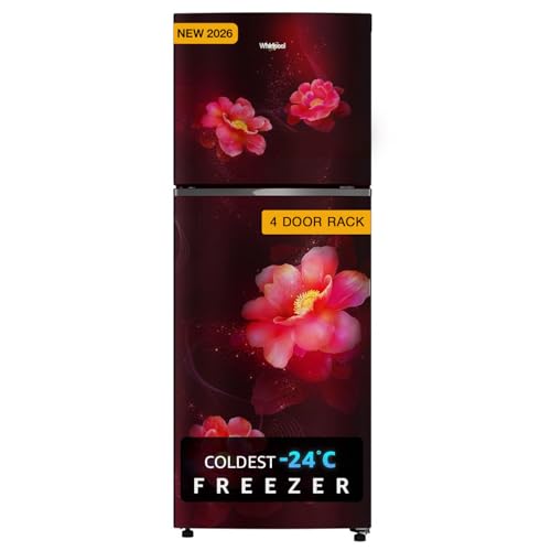 Whirlpool 235 L 2 Star Frost-free inverter Double Door Refrigerator (NEO SP278 PRM WINE ROSE(2S)-Y, 2026 Model)