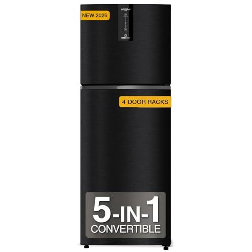 Whirlpool 235 L 3 Star Frost-free inverter Double Door Refrigerator (IF INV 278 LUNAR BLACK(3S) CONV-Y, 2026 Model)