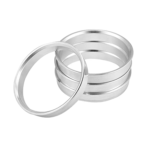 X AUTOHAUX 4pcs OD 60.1mm to ID 56.1mm Aluminum Alloy Car Hub Centric Rings Wheel Bore Center Spacer