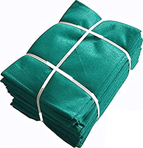 XONOV Heavy Duty Green Shade Net – UV Protected & Weatherproof | 50% Sunblock for Terrace, Garden, Balcony & Greenhouse 5X15FT