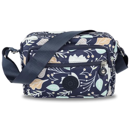 ZIBUYU Shoulder Bag for Women, Crossbody Handbag, Wear Resistant Organizer